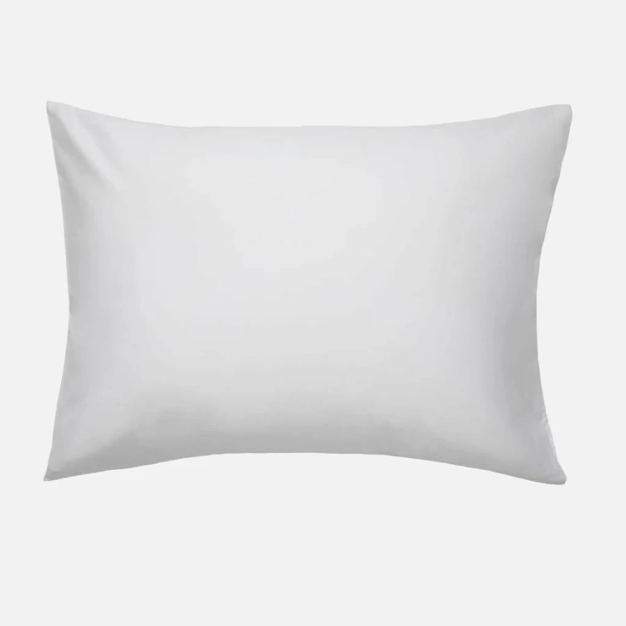 Brooklinen Premium 100% Long Staple Cotton Percale Pillowcase Set of 2 - Standard Size with Envelope Closure, Soft Breathable & Durable Bedding (Abyss)